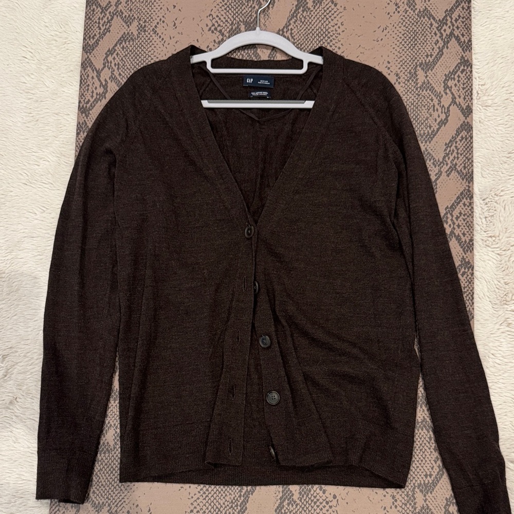 GAP Dark Brown Cardigan